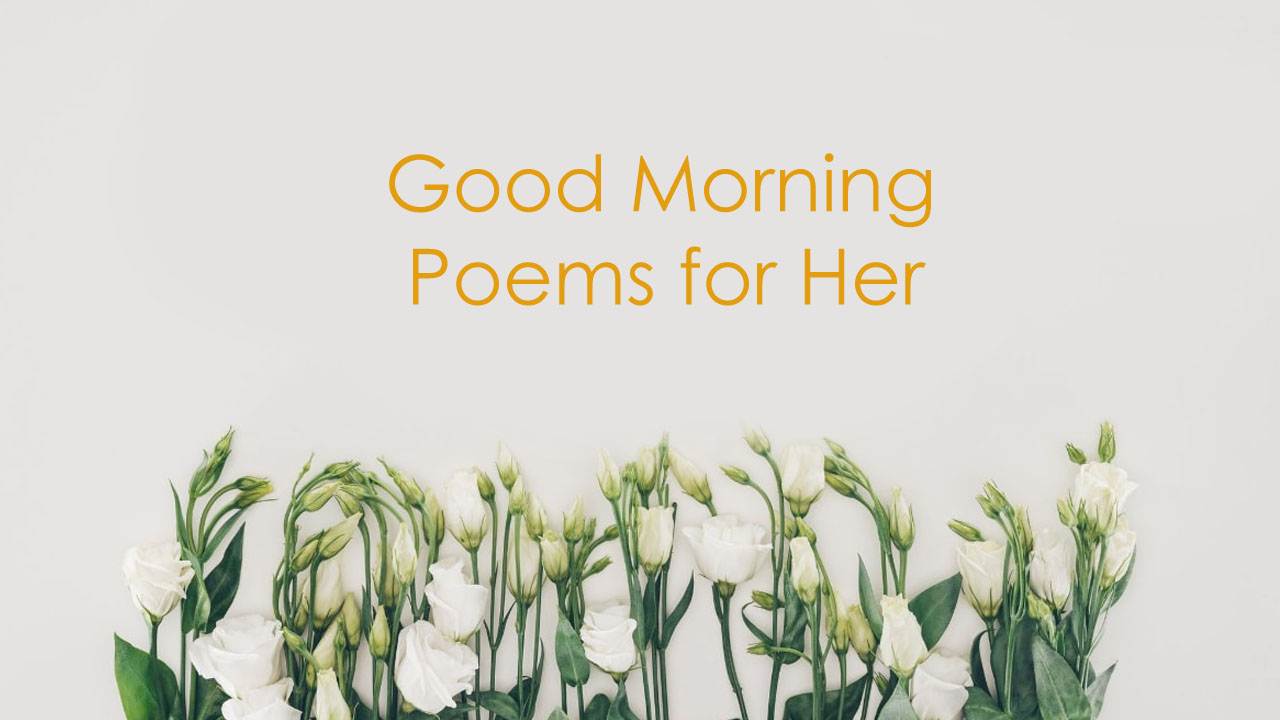 Good Morning Poems for Her