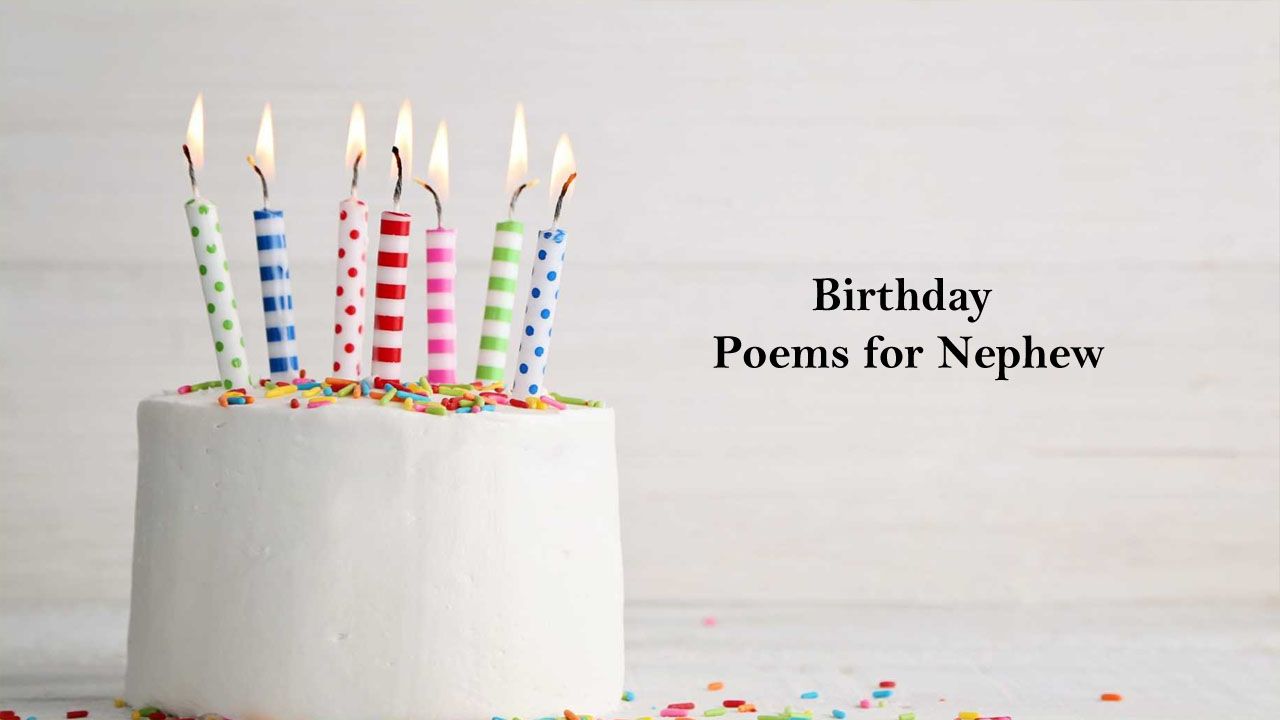 Birthday Poems for Nephew